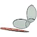 Compact Travel Mirror (True Image) & Tweezers Pink Gift Set SC973