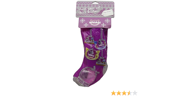 whiskas christmas stocking