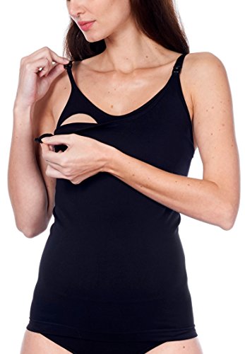 Noppies Nursing Maternity & Nursing Tank, Top, Shirt, Underwear Sexy Lingerie Underwear -  black - X-Small