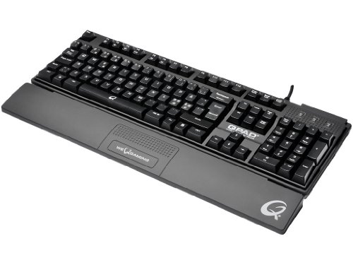 Qpad MK50 Pro Gaming Mechanical Tastatur (Deutsch, 1,8m, PS/2, USB)