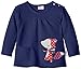 Eltern by Salt & Pepper Baby Girls E Sweat Fresh Fox Tasche Plain Crew Neck Long Sleeve Sweatshirt, Blue (deep Cobalt 484), 0-3 Months (Manufacturer size: 62)