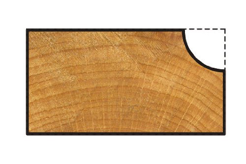 Wolfcraft 3267000 1 Halb-Hohlkehlfräser WS ø 35 mm - 3