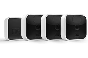 Blink Indoor, Caméra de surveillance HD sans fil avec deux ans d'autonomie, détection des mouvements et audio bidirectionnel, fonctionne avec Alexa | Kit 3 caméras