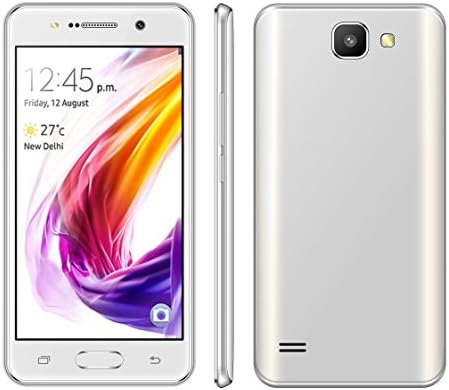 Bocoin Sim-Free Smartphone ,Unlocked 5.0 Inch Android 6.0 3G/GSM Dual Sim Cell Phone, MTK6580 1.3GHz Quad Core 1GB RAM 4GB ROM HD Bearty Camera 5.0MP WIFI GPS Mobile Phone (J2-White)