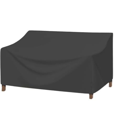 Copertura Impermeabile Per Divano Letto Da Giardino - Telo Oxford 600D, 137x86x74 Cm, Con Maniglie E Ventilazione