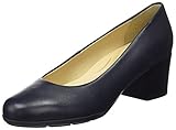  Geox D Annya Mid B, Zapatos de Tacón para Mujer, Azul (Navy), 39.5 EU