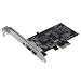 Produktbild Kontroller Karte - TOOGOO(R)PCI Express x 1 PCI-E FireWire 1394a IEEE 1394 Kontroller Karte 3 Port Fuer Desktop