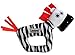 Lamaze High Contrast Zebra Rattle