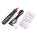 Produktbild WEIWEITOE-DE Uni-T UT118B Mini Tragbarer Digitaler Stift Typ Multimeter Auto Range 3000 Zählt AC/DC Volt Ohm Kapazität Diode Tester, Black & Red,