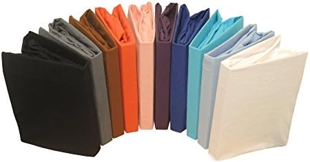Flannelette Fitted Sheet Available In Various Sizes and Colours, COTTON, yellow, 140x200 cm - 160x200 cm