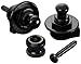 Schaller Security Strap Locks - Black Chrome