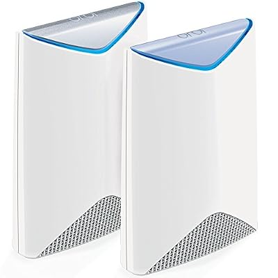 Netgear SRK60-100EUS Orbi Pro Système Wifi Parfait pour les Professionnels, Permet de Créer 3 Réseaux Wifi pour Connecter Tout le Monde et Sécuriser les Données