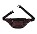K London Stylish Real Leather Burgundy Waist Bag Elegant Style Travel Pouch Passport Holder with Adjustable Strap(11700) (Burgundy) RS.299.00