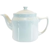 Jenisa Porcelain Teapot White Coffee Pot 1350 Cc 1 Piece