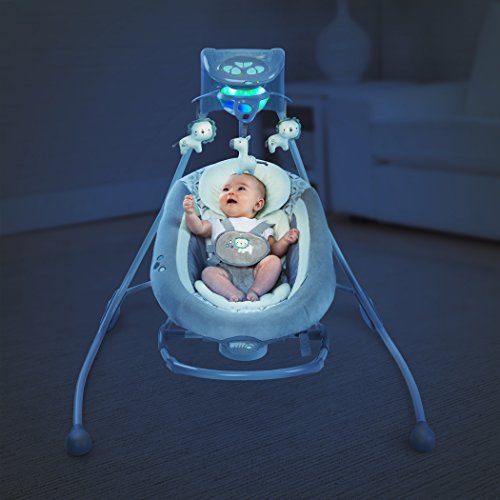 Ingenuity 10076 InLighten Cradling Swing and Rocker – Orson - 4
