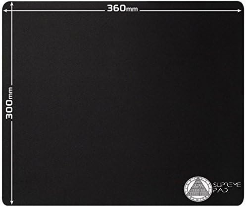 Supreme Pad Extreme Gaming Cloth Mousepad Mat Stitched Edges, Medium by Supreme Pad