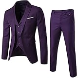  HerZii - Traje - para Hombre Morado Morado XXXXXL