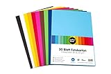 tonkarton schwarz a2 VIELFÄLTIG - vielseitig verwendbar für diverse Bastelideen, die eine gewisse Stabilität und Festigkeit erfordern