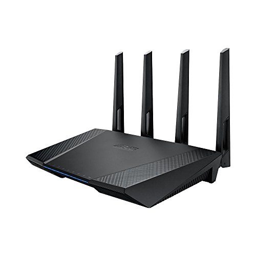 Preisvergleich Produktbild ASUS RT-AC87U Gigabit Dual-Band AC2400 WLAN-Router