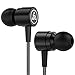 Produktbild Kopfhörer In Ear Kopfhörer bass, Dewanxin in ears kopfhörer kopfhoerer in ear bass inklusive mit Mikrofon control verdrahtete 3,5mm headset für iPhone, Android, MP3 und so weiter (Schwarz)