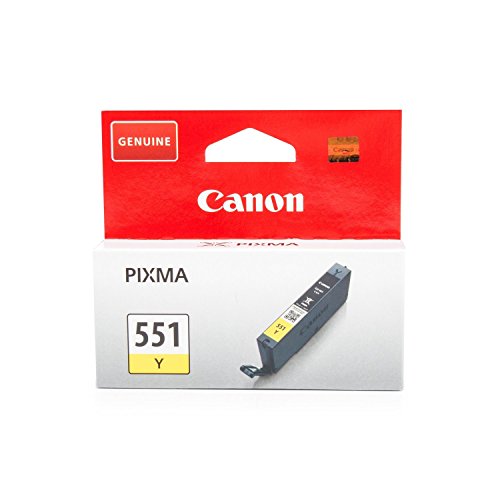 Original Tinte passend für Canon Pixma MG 5500 Series Canon 551Y , CLI551Y , CLI-551Y 6511B001 – Premium Drucker-Patrone – Gelb – 7 ml - 2