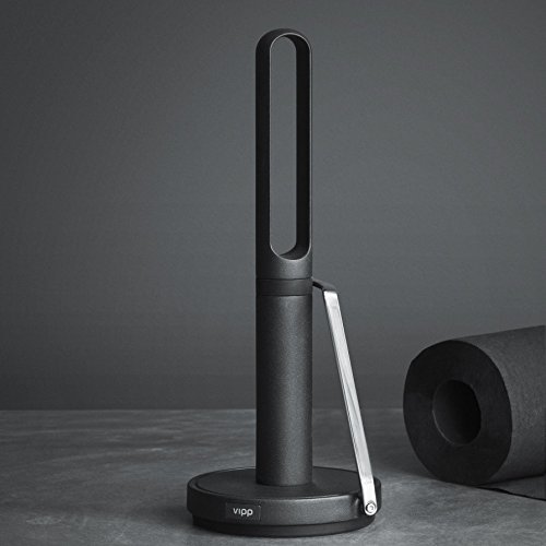 Vipp Küchenrollenhalter Vipp 266, schwarz - 7