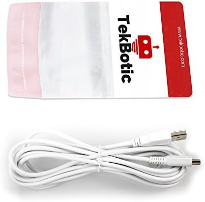 tekbotic ChargePlay 3DS charger (3 meter) - 3DS USB cable with Superior Lifespan and Secure-Fit Connector for Nintendo 3DS / New 3DS XL / 2DS / DSi/DSi XL