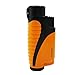 Produktbild COHIBA Fashion High-Grade Metal Material Windproof Jet Flame Refillable Inflatable triple Blue Flame Inflatable Lighter (Yellow)