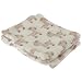 Baby Cupcake/Giraffe Design Boy/Girl Soft Pram Blanket (73cm x 100cm) (Cream/Giraffe)
