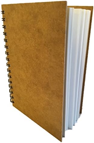 Professional Eco-Arts hardback A5 Portrait 100% Recycled 170 GSM Acid Free Cartridge Paper Sketchbook 40 Pages