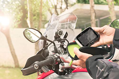 TomTom - Kit de soporte para navegador de coche y moto TomTom Rider, incluye una funda