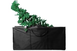 RRigo Aufbewahrungstasche für Terrassenmöbel, für draußen, Garten, wasserdicht, leicht, Handtasche, Polster, Tasche, Schwarz (M: 122 x 39 x 55 cm)