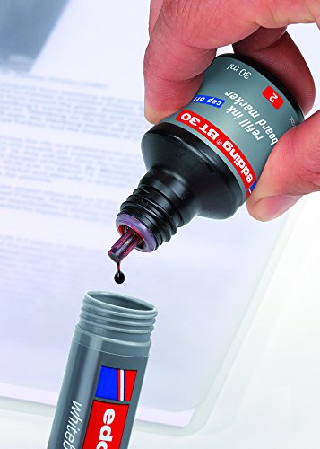 edding 4-BT30003 Nachfülltusche BT 30, für Board Marker, 30 ml, blau - 3