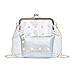 Produktbild Mitlfuny handbemalte Ledertasche, Schultertasche, Geschenk, Handgefertigte Tasche,Frauen Mädchen Perle Crossbody Tasche Leder niedlich wasserdichte Candy Farbe Umhängetasche