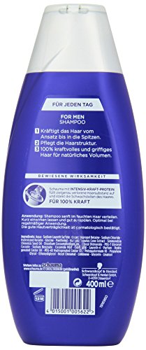 Schauma For Men Shampoo, 2er Pack (2 x 400 ml) - 2