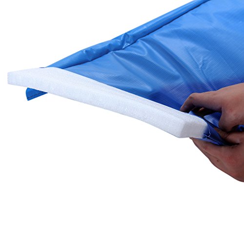 Songmics® Trampolin Randabdeckung 30 cm Breit Ø 244cm 305cm 366cm 100% UV-beständig Reißfest Federabdeckung Randschutz - 6