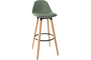 ATMOSPHERA CREATEUR D'INTERIEUR Atmosphera - Tabouret de Bar Maxon Kaki