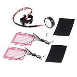 Die biegsamen und selbstklebenden Polster passen unter Ihre Griffe, ohne die Kontrolle zu verlieren