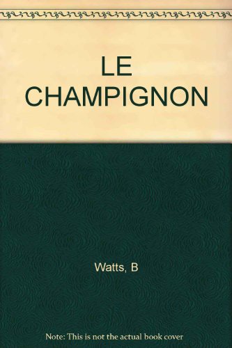 couverture de : Le Champignon