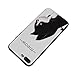 Produktbild Weiche Tsundere Black Cat TPU geprägte Farbe Spray ausgezeichnete Touch Gefühl Telefon Shell Cover für iPhone 7 Plus/8 Plus