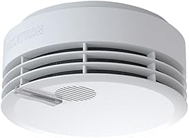 Hekatron Rauchmelder Genius H / Rauchwarnmelder mit integrierter Batterie (10 Jahre Lebensdauer), LED des Brandmelder nachts gedimmt / wei&szlig;, 1 St&uuml;ck