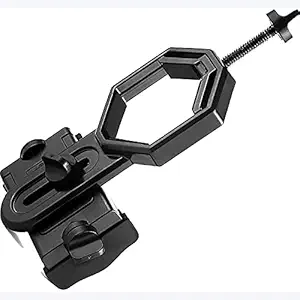 Juxori Metal Telescope Spotting Scope Camera Mobile Phone Mount Holder Bracket Clip