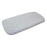 Medidas 75cm x 35cm. JANABEBE Sábana para capazo (White Star)