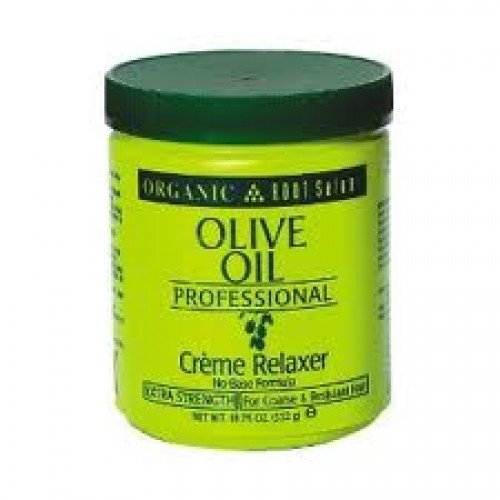 Organic Root Stimulator Olive Oil Professional Creme Relaxer NORMAL 532g