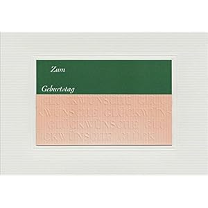 Handmadegruss edle Textkarte 