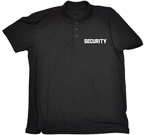JNR Workwear Women's SECURITY (XL - BLACK) Premium Polo Shirt