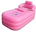 Produktbild Intime Faltbare Schlauchboote Starke Warme Badewanne Erwachsene Kinder Aufblasbare Pool, Rosa