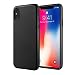 Produktbild Hülle iPhone XS iPhone X, FayTun Handyhülle für iPhone XS/iPhone X Kabelloses Laden (Qi) Kompatibel, Ultra Dünn Case Anti-Scratch Premium Stoßfest Feinmatt Schutzhülle für iPhone XS Schwarz