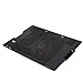 Produktbild Hanbaili Notebook-Kühler Mode Laptop-Kühlkissen with USB Schwarz Halterung Angetrieben Für MacBook Air