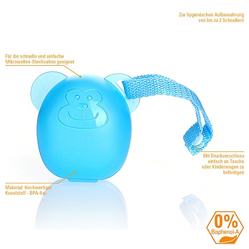 DIAGO Schnullerbox Schnulleraufbewahrung - 2